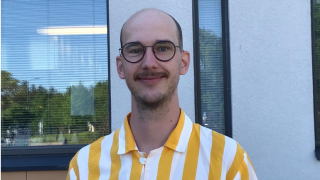 Ylästön koulun musiikinlehtori Jan-Anders Nyberg.