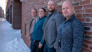 Turvallisuustiimin jäsenet.