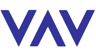 VAV-konsernin logo. 