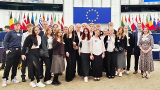 Sotungin lukio Euroscola-tapahtumassa