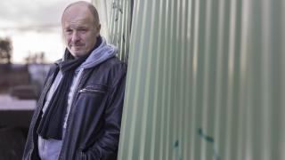 Kirjailija JP Pulkkinen. Kuva: Liisa Takala
