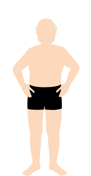 Swimming trunks.
